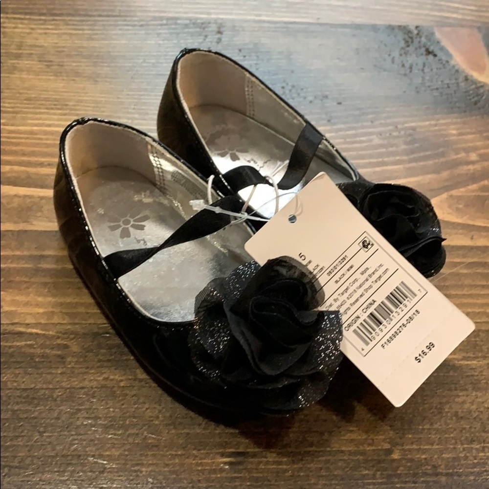 Flowers by Nina Toddler Girls Dress Flats - Size 5